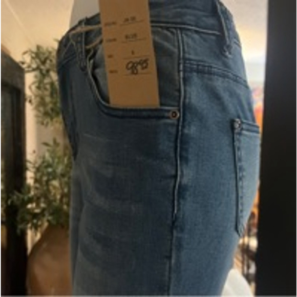 NWT size small women’s denim blue jeans by orange fashion village Canada - Picture 12 of 14